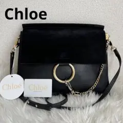 ✨️美品✨️ Chloe フェイFAYE ショルダーバッグ レザー スエード