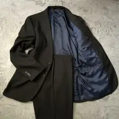 早い者勝ち TAKAQ ECO LINING ストライプ ブラック スーツ 黒