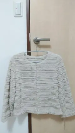 ★新品★フェイクファーコート
