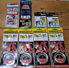 YAMASHITA FMV110 8号 プロロカーボン4個セット　他計8点セット