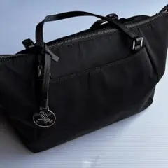 美品 アニエスベー バッグ 2way 黒 ブラック