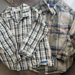 デパート購入　長袖シャツ2枚サイズ100