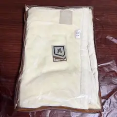 最高級 絹混ラムウール 毛布 シルク&ラムウール毛布