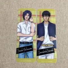 テニプリ 幸村精市 真田弦一郎 アニメイト 特典 クリアしおり サマーフェア