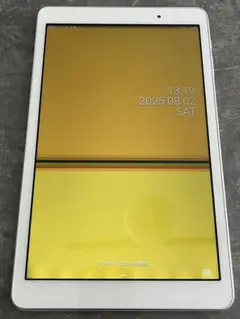Qua tab 02 HWT31 au タブレット ブルー