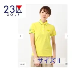 23 GOLF ゴルフウェア　ポロシャツ サイズII
