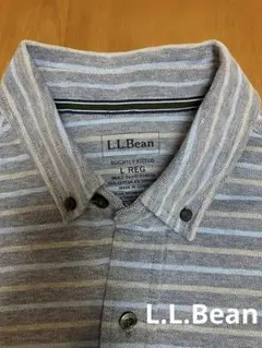L.L. Bean ストライプ シャツ L REG