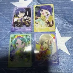 プリパラ 4枚セット トレーディングミニクリアカード