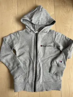 Champion グレー フルジップパーカー 130