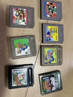 GB ゲームボーイ　ソフト　ロックマン　ゼルダ　ぷよぶよ　ミッキー　ドンキー