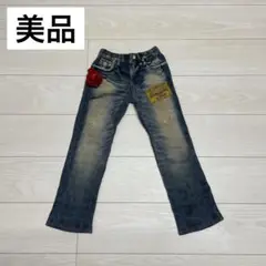 ‹ 美品›ヒステリックミニ ヒスミニ ライクア ヤンキー デニム ズボン 120