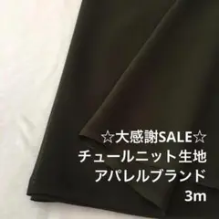 D7L/5742-02◆3m 感謝祭/ポリエステルチュールニット生地/アパレル