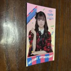 AKB48 オリジナルステッカー チャンスくじ スクラッチ ツアー　畠山希美