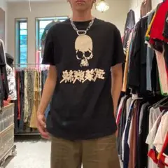 CROWS M 武装戦線 T.F.O.A 久能龍信 刺繍 髑髏 プリントTシャツ