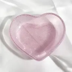 ピンク　ミニトレー　トレイ　ハート