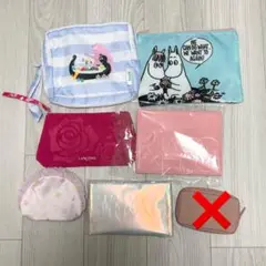 【新品、ほぼ未使用品】ポーチセット