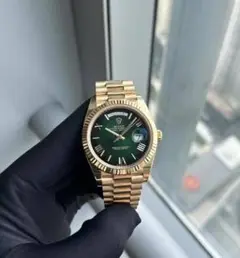 ロレックス デイトジャスト グリーン 36mm