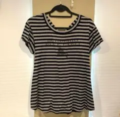 BURBERRY BLUE LABEL ストライプ半袖Tシャツ