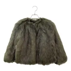 DRIES VAN NOTEN ファーコート ブラウン 38 2025年最新】DRIES VAN NOTEN レディース 毛皮・ファーコートの