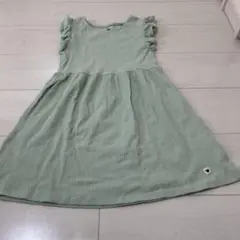 H&M ミントグリーン ワンピース 122/128