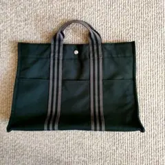 ●エルメス●HERMESフールトゥMM●黒トートバッグ