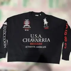 WILLY CHAVARRIA スウェット プルオーバー トレーナー