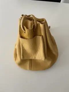 MYTHINKS エルクレザー巾着
