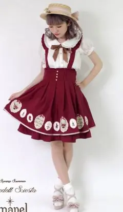【値下げ】Amavel 赤ずきん ジャンスカ