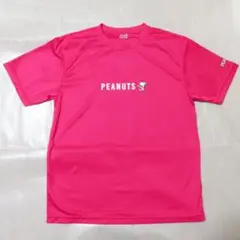 【8/17まで値下げ】PEANUTS スヌーピー Tシャツ M マゼンタ系