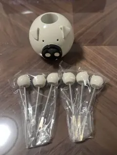 豚のピックスタンド　白色