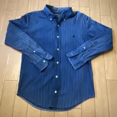 Ralph Lauren Custom Fit 長袖シャツ ダークブルー