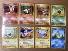 ポケモンカード8枚セット　旧裏