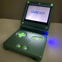 ゲームボーイアドバンスSP ★電池新品■TYPE-c（★ほぼ新品） GBASP