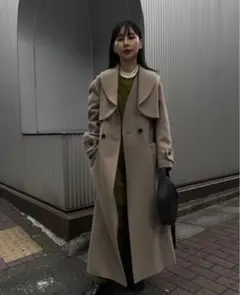 UND VEST SET WOOL COAT/Ameri VINTAGE