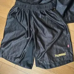 hummel ブラックハーフパンツ 160 サッカーパンツs まとめて