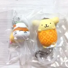 ポムポムプリン コロコロクリリン サンリオキャラクターズ めじるしアクセサリー