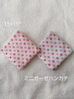 ミニガーゼハンカチ