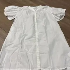 新品！GLOBAL WORK 半袖ワンピース サイズ120 ホワイト
