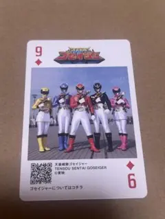 神田カレーグランプリ 戦隊ヒーロー トランプカード ゴセイジャー