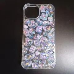 iPhone15ケース ハンドメイド　クリア