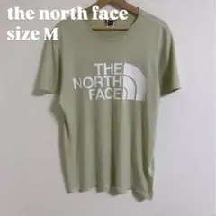 THE NORTH FACE Tシャツ Mサイズ ライトグリーン