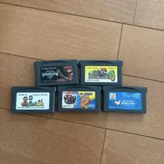 ゲームボーイアドバンス　ソフト　5個
