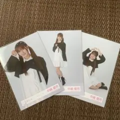 櫻坂46 中嶋優月 クラシックコーデ 生写真 セミコンプ