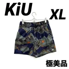 美品　KIU キウ　水陸両用　ハーフパンツ　メンズ XL 総柄　ショートパンツ