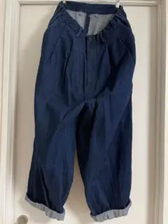 レイジブルー　デニムパンツ タックパンツ