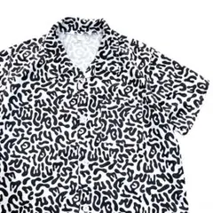 美品 韓国軍 バクテリアカモ アメーバカモ カモフラ 半袖 シャツ 3XL