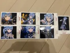 ホロライブ　星街すいせいライブ × JOYSOUND　チェキ風カード　7種セット