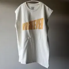 新品未使用Mixta WHATEVER ノースリーブTシャツ