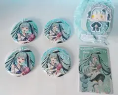 プリバディ　缶バッジ　くるみたぴぬい　特典カード