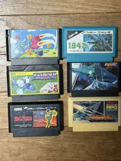 ファミコンソフトシューティングゲーム6本セット